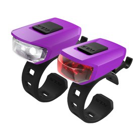 Osvětlení set KELLYS KLS VEGA USB, purple